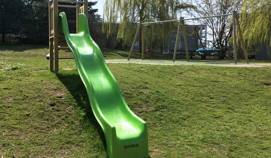 Podest Wellenrutsche für 150 cm Hügel