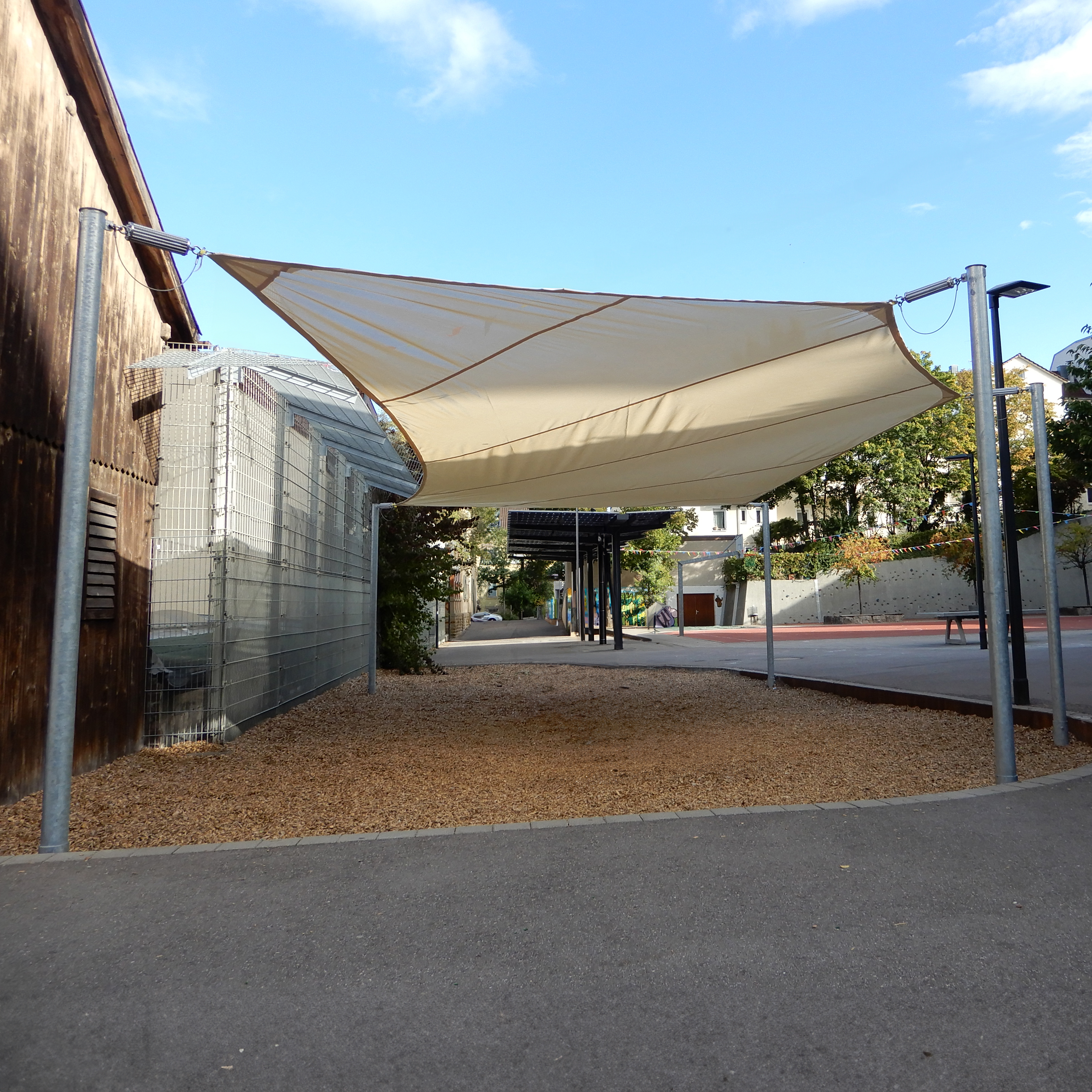 Sonnensegel Freiform -