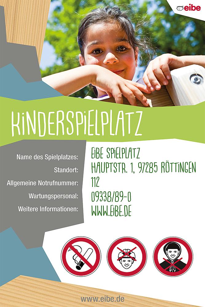 Spielplatzschild Ansicht 5