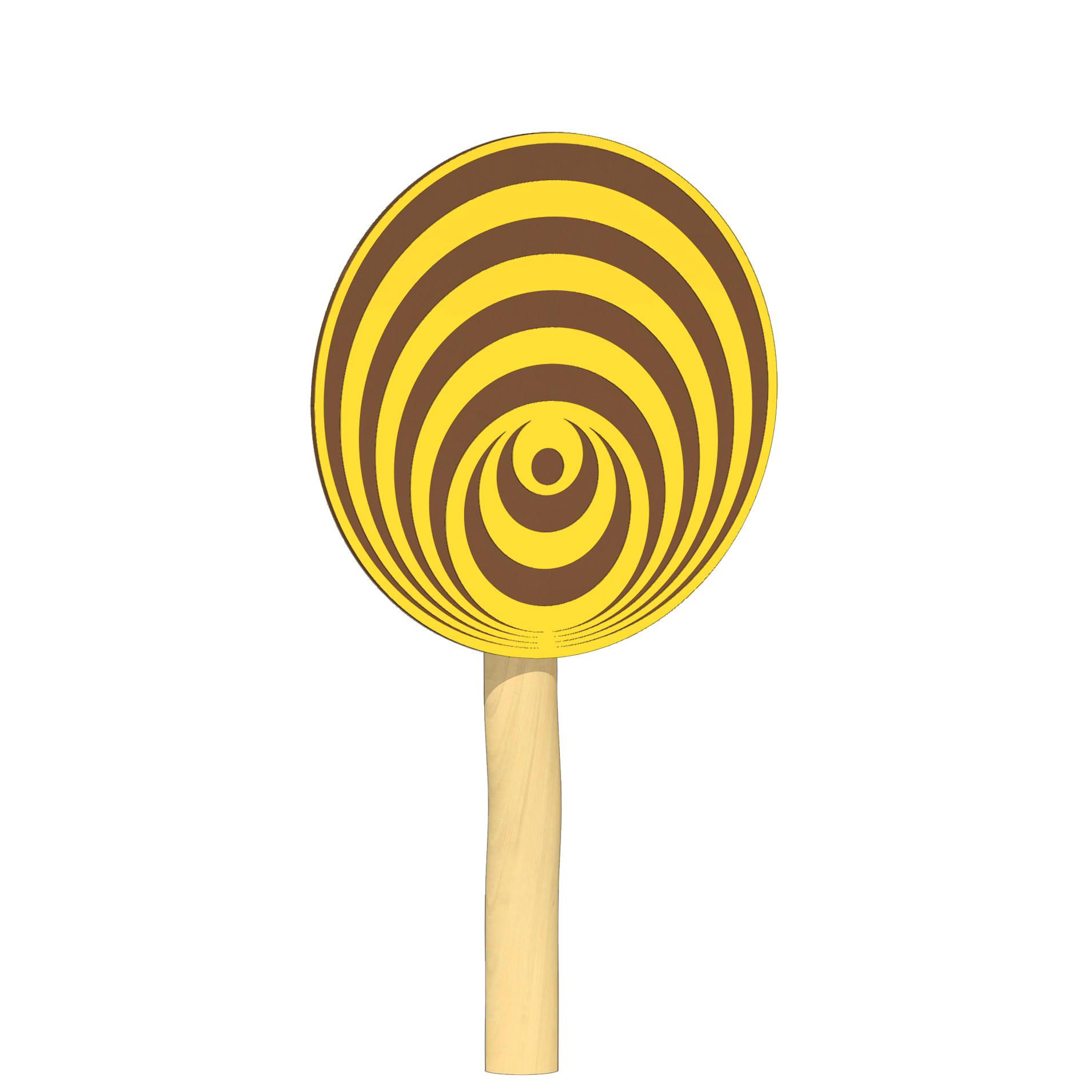 Drehspiel HPL Ø100cm, Kegel, mit 1 Pfosten Ansicht 5