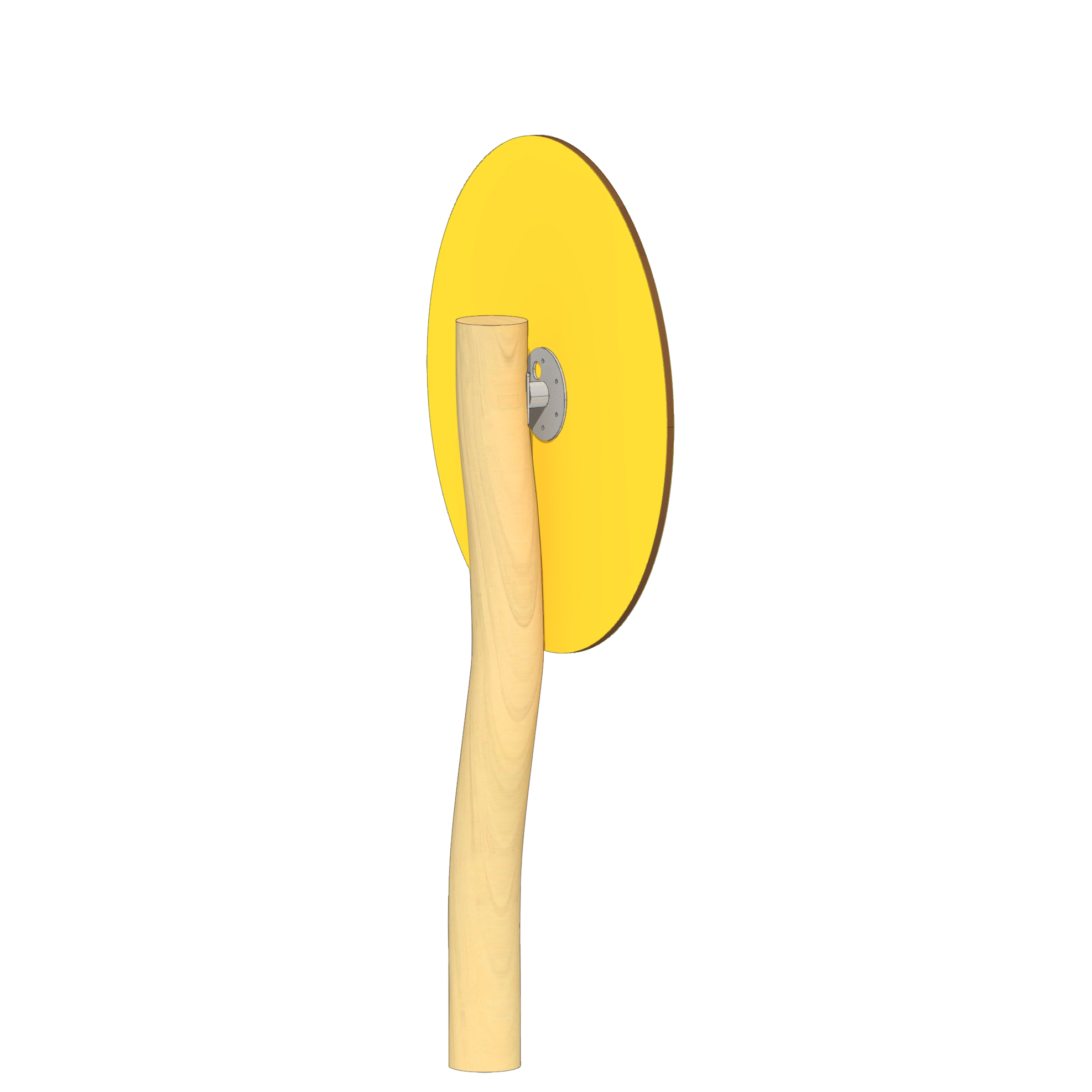 Drehspiel HPL Ø100cm, Kegel, mit 1 Pfosten Ansicht 6