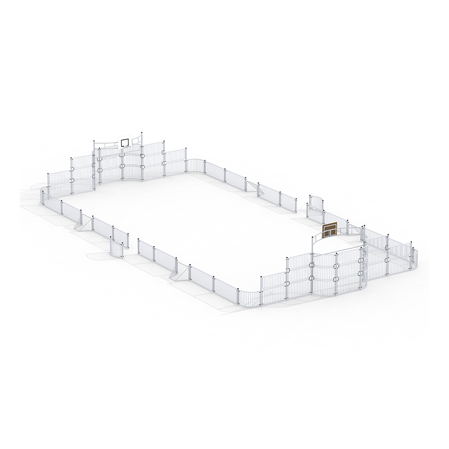 Multisport-Anlage mit Mini-Tor 13x25 m Ansicht 2