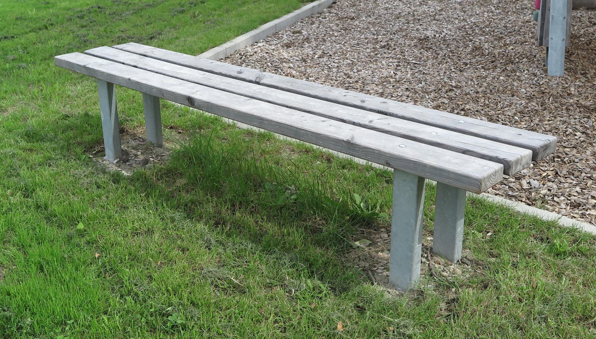 Sitzbank Speyer ohne Lehne