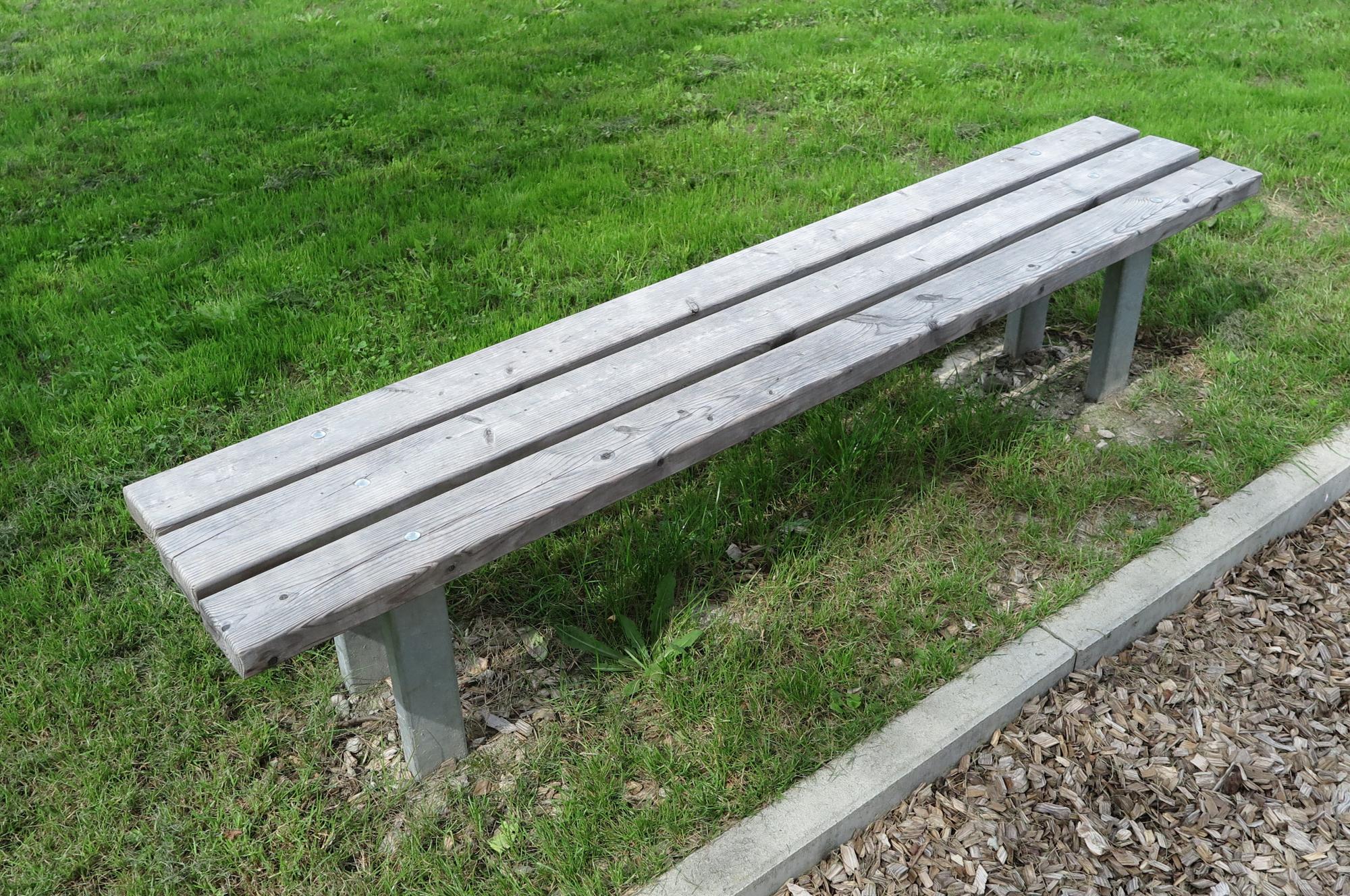 Sitzbank Speyer ohne Lehne Ansicht 4