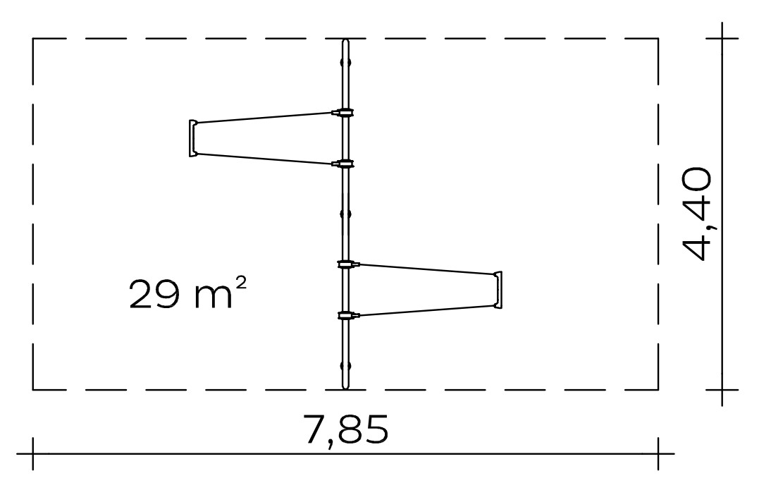 Schaukel (2,40) Ansicht 3