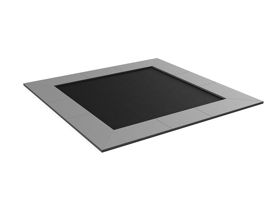 Trampolin Quadrat, Bürli