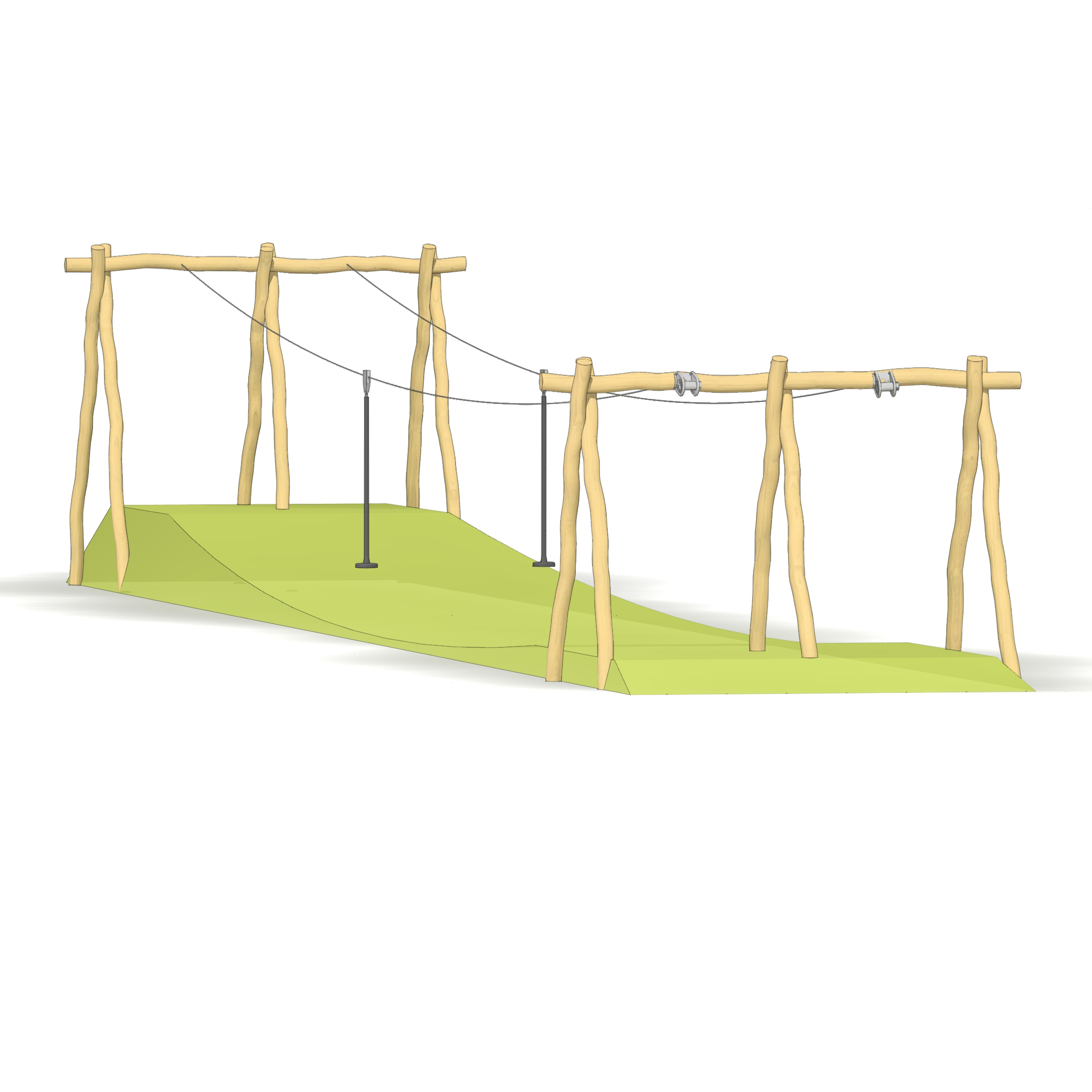 Doppel-Seilbahn 30m