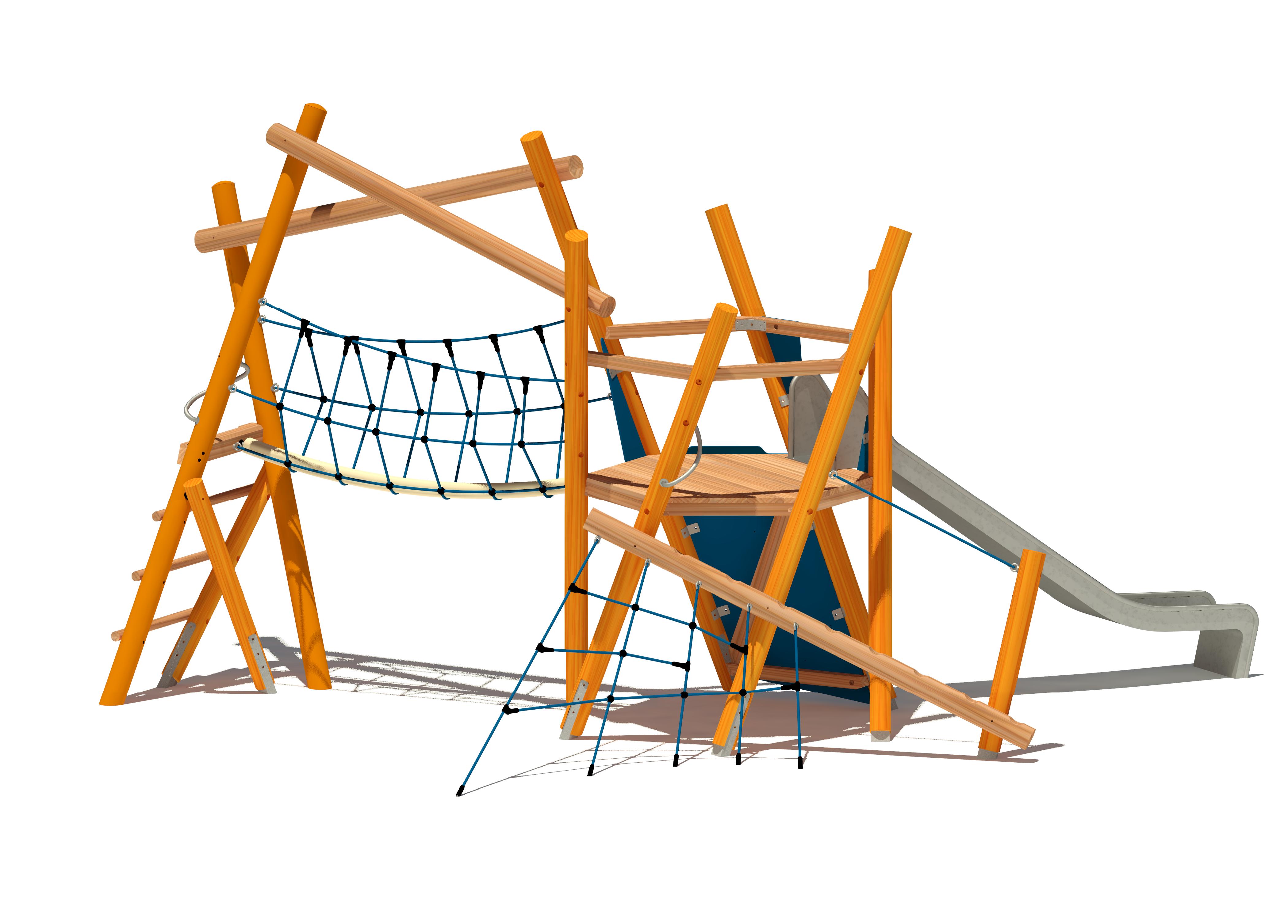 Spielturm Fiasko Dotto 1660 Ansicht 3
