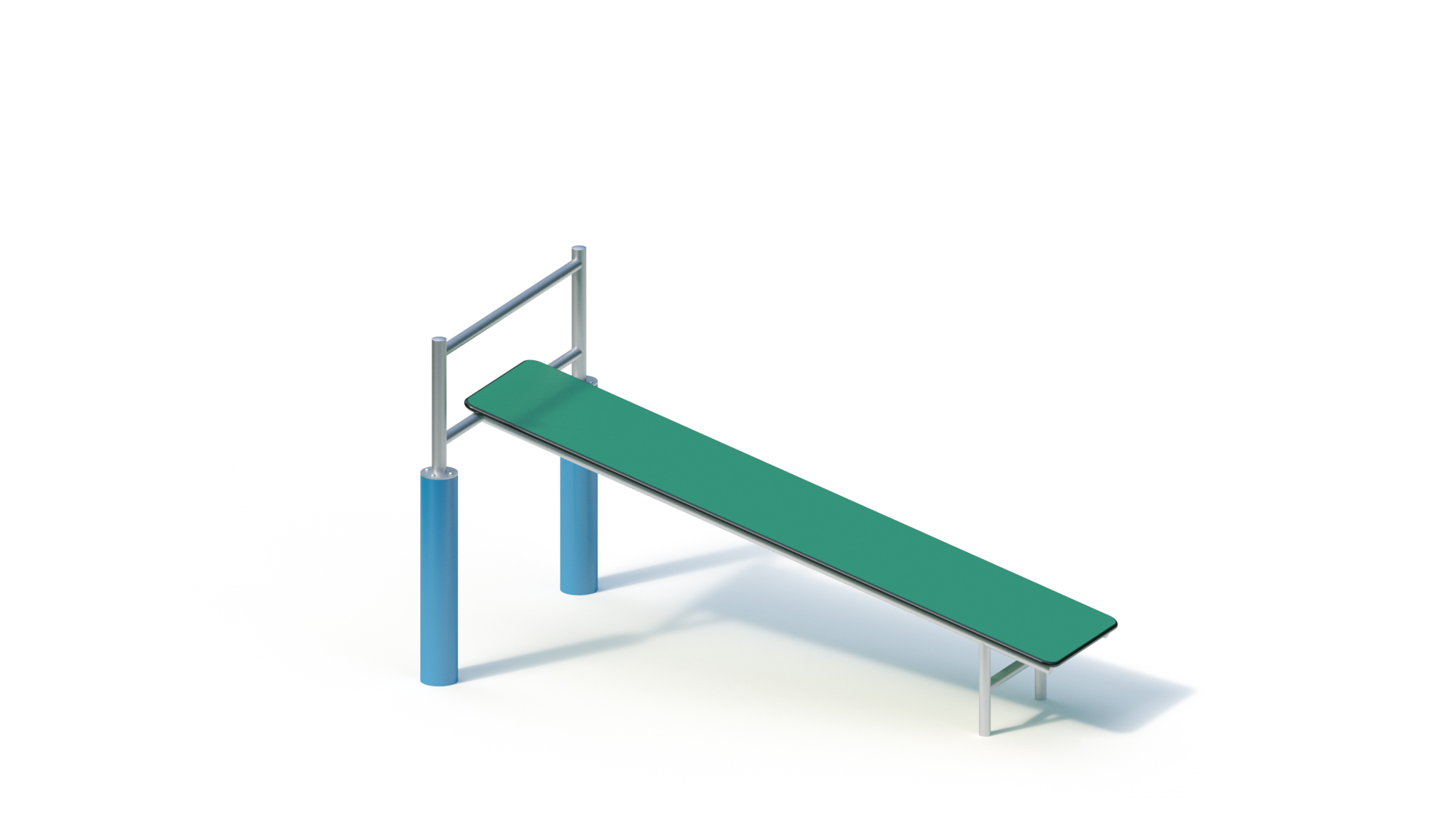 Streckbanktrainer Ansicht 2