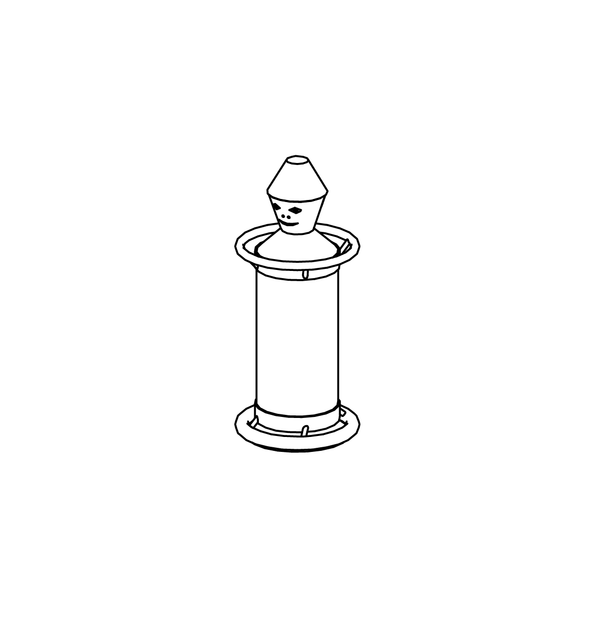 Drehmännchen mit Kragen, Richter Spielgeräte