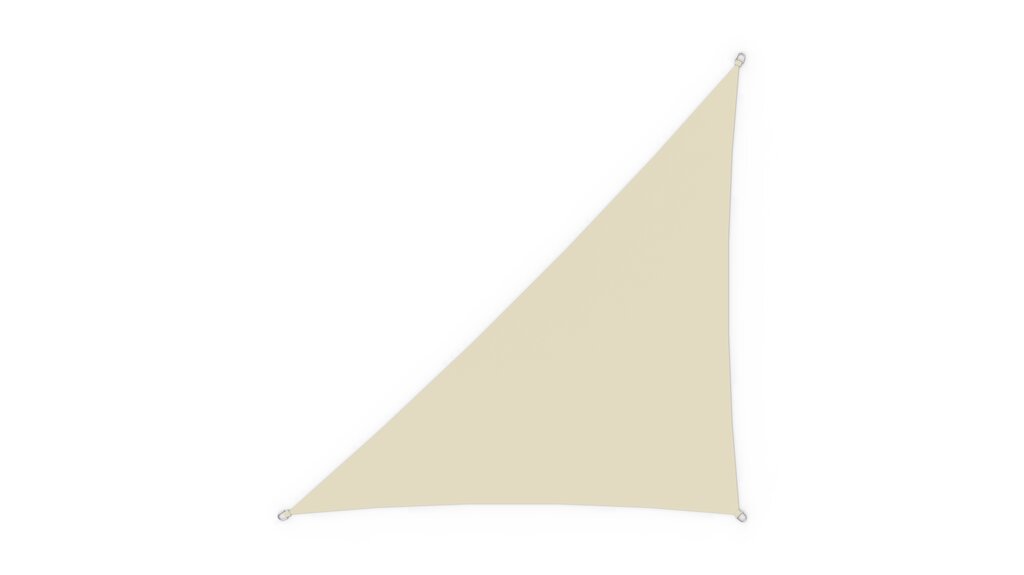 PE-Sonnensegel rechtwinklig, 2x2x2.8 m Ansicht 2
