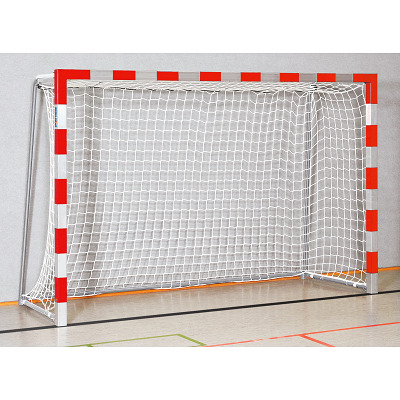 Sport-Thieme Handballtor in Bodenhülsen stehend, 3x2 m