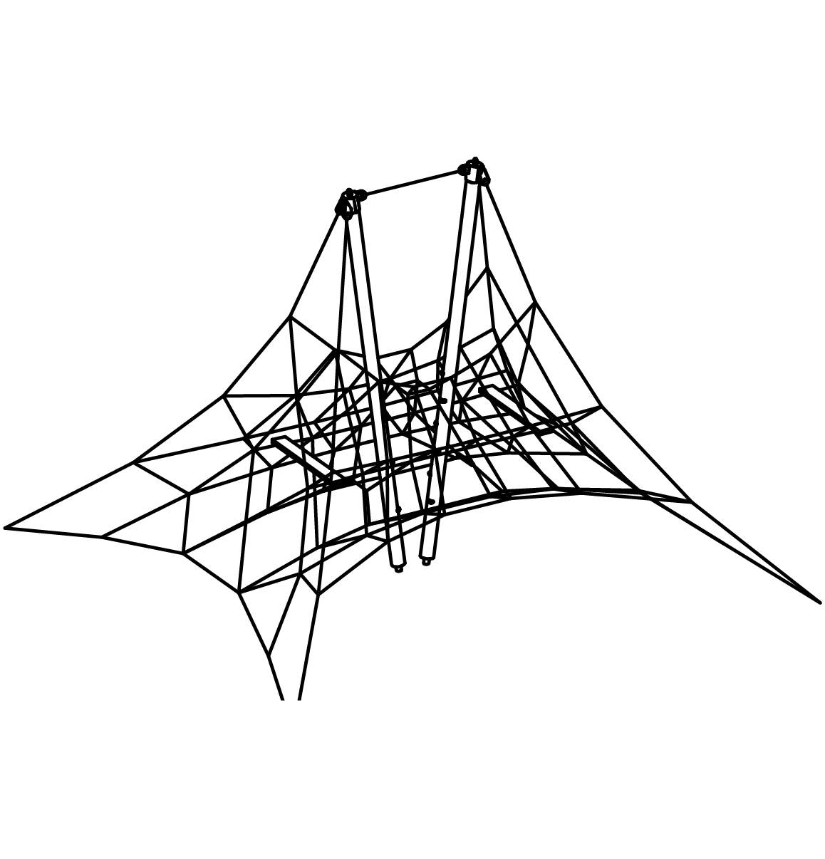 Große Netzpyramide, Richter Spielgeräte