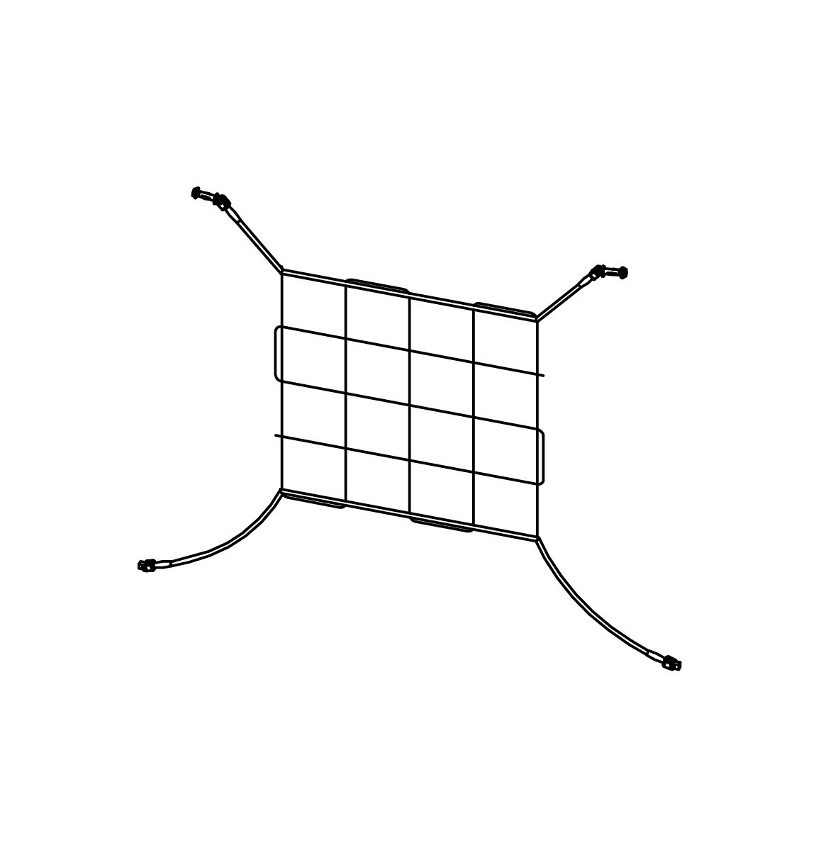 Senkrechtes Kletternetz, Richter Spielgeräte