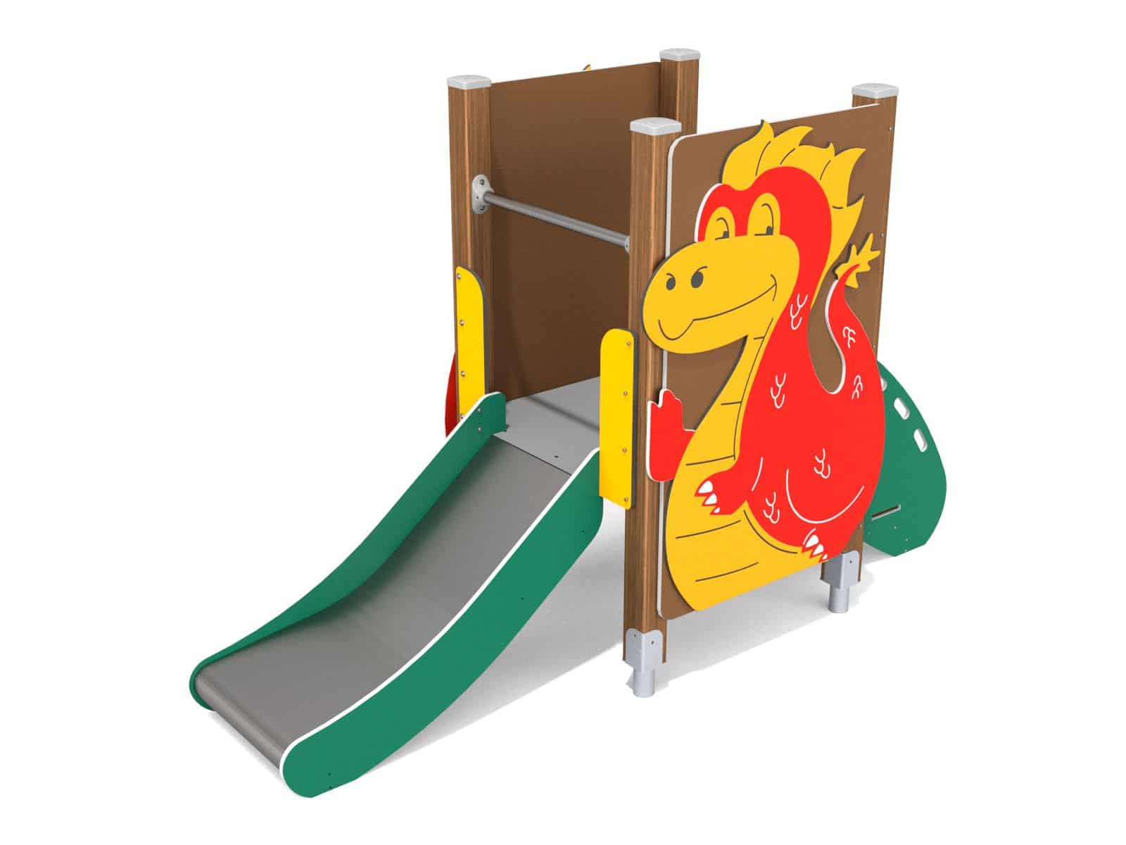 Spielplatz-Drachenrutsche