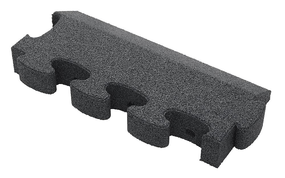 Puzzle Mat 3D ® Randplatte angeschrägt, ohne Zwischenelement, 55x25x8 cm