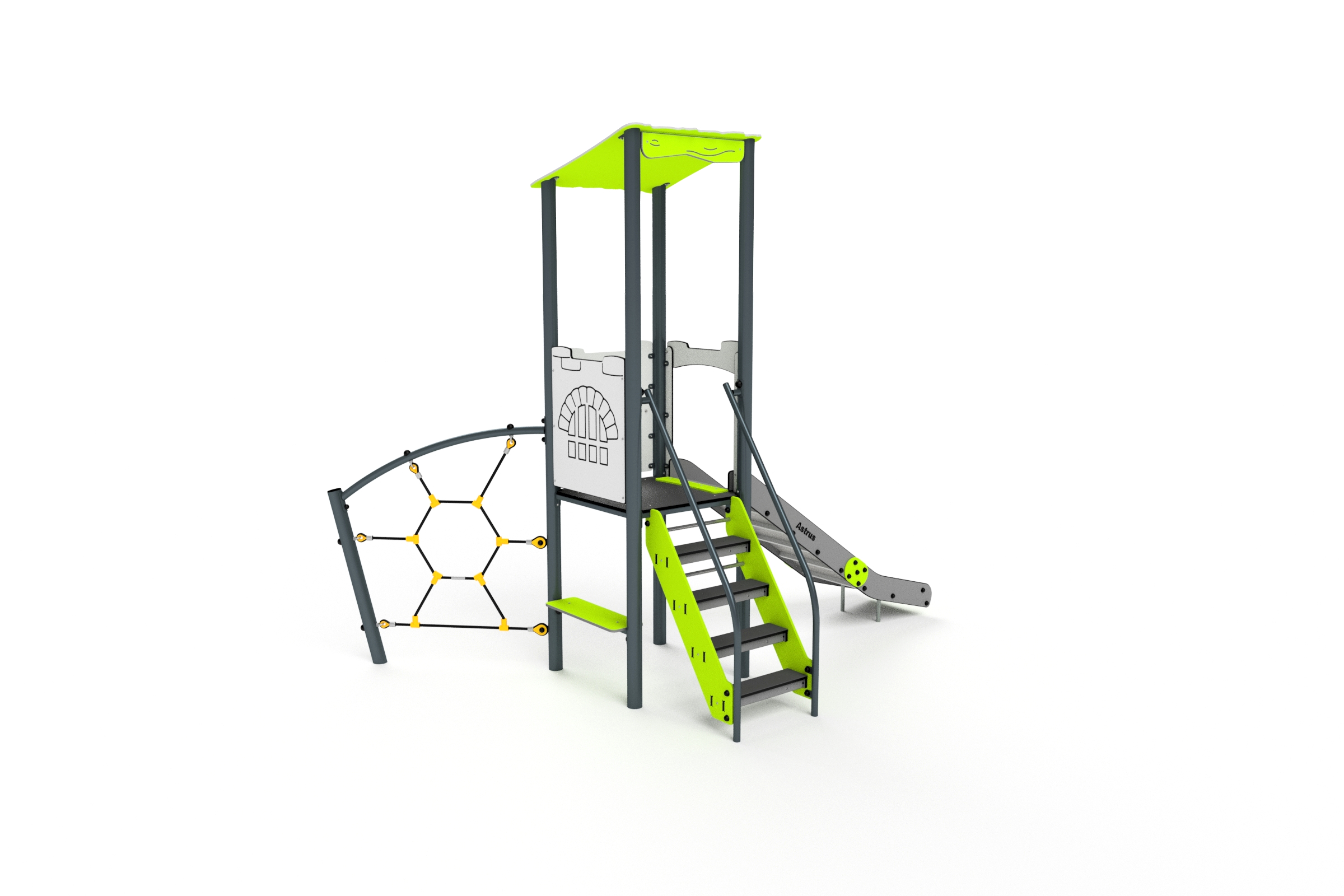 11094 Turm mit Netz und Spielwand Ansicht 3