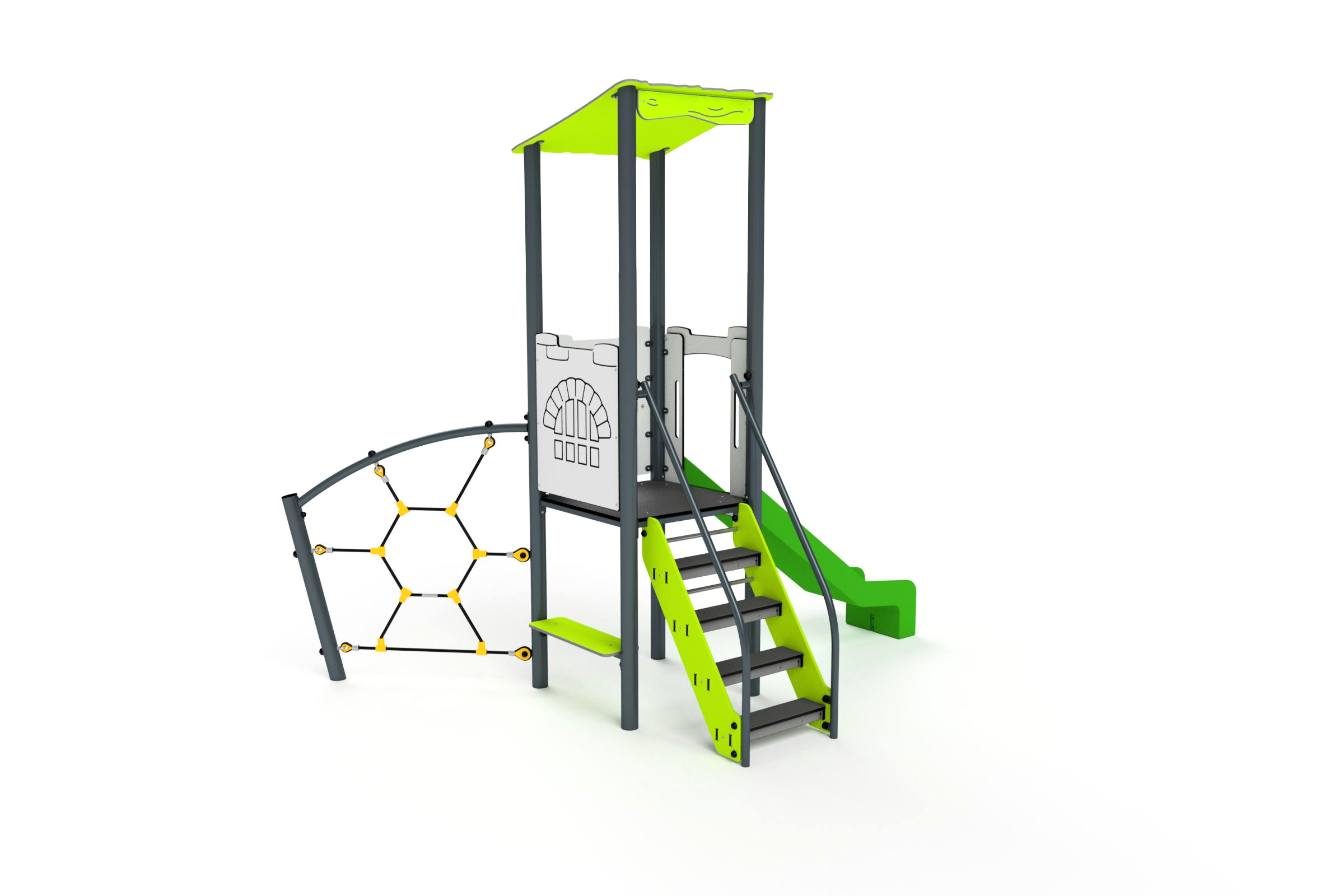 11094 Turm mit Netz und Spielwand Ansicht 5