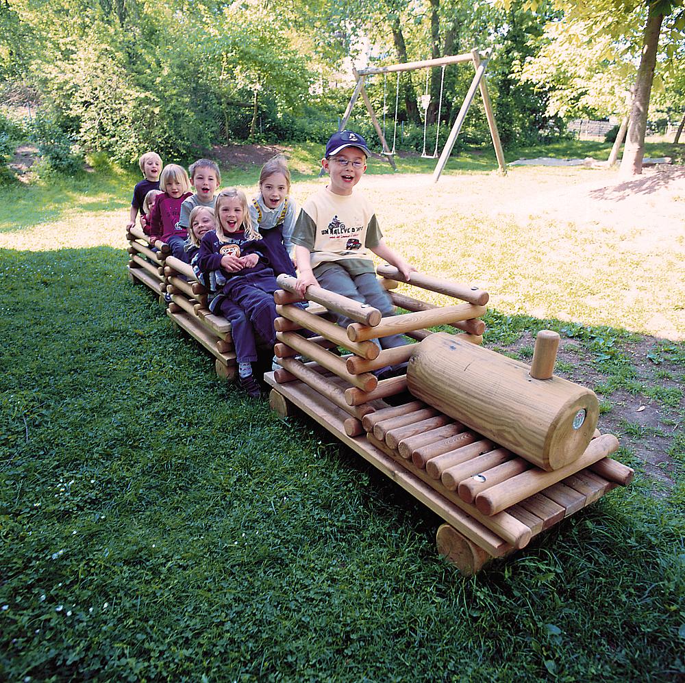 Ketteneisenbahn 3-tlg. Ansicht 5