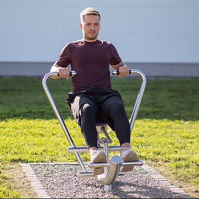 Art Outside Outdoor-Fitnessgerät „Rudergerät“ Ansicht 3