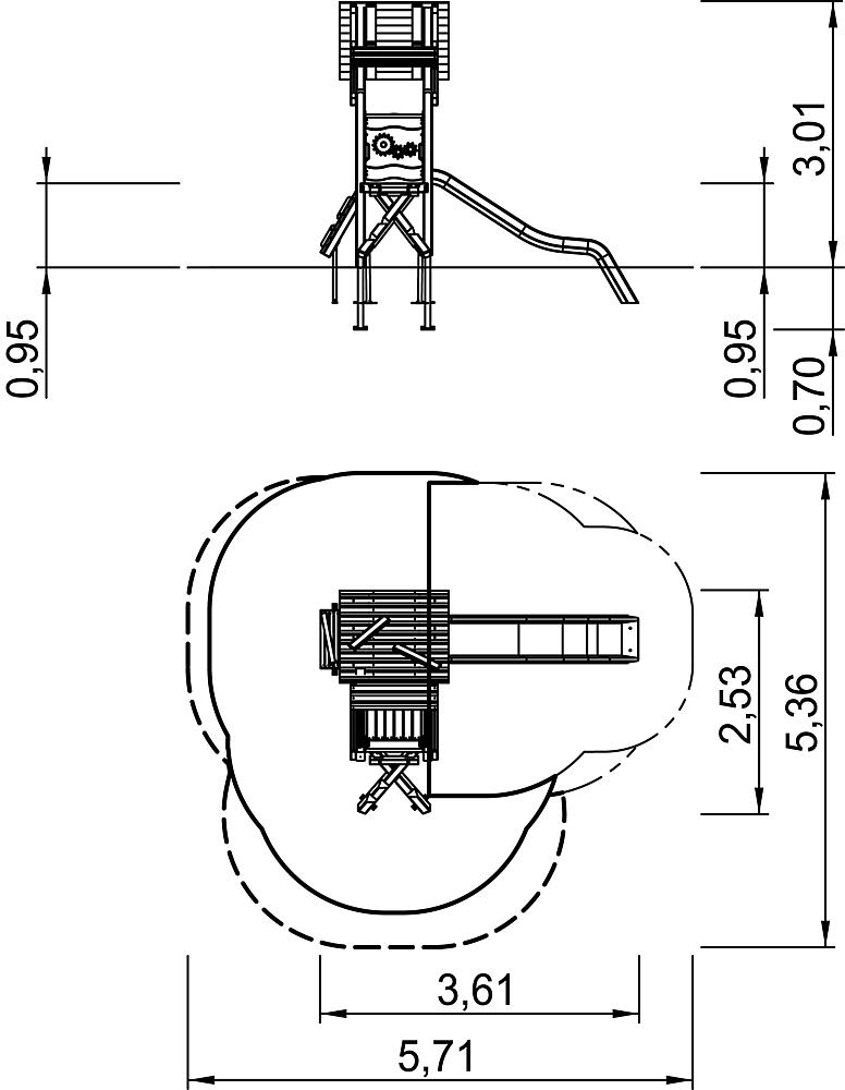 Spielanlage Vaalserberg, Solo Ansicht 5