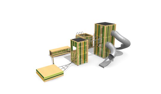 bimbox Spielwelt NEW - lasiert
