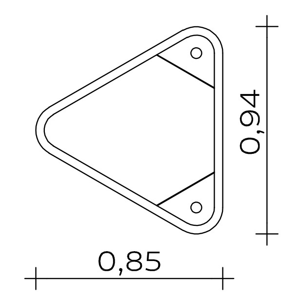 Wasserverteiltisch (0,50) Ansicht 3