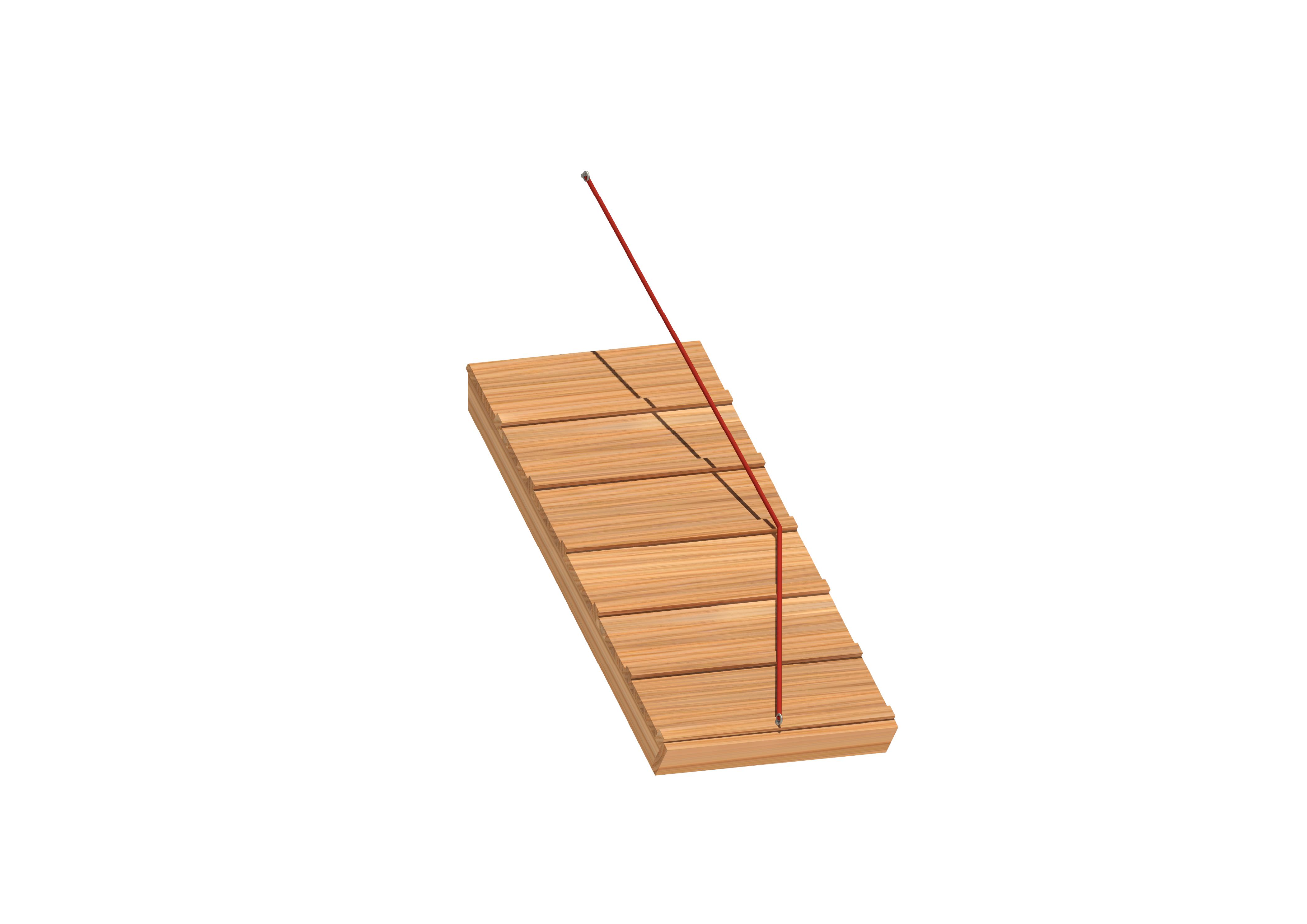 Ersatz-Holzbau - für schräge Rampe Serie 1, Maier Spielplatzgeräte