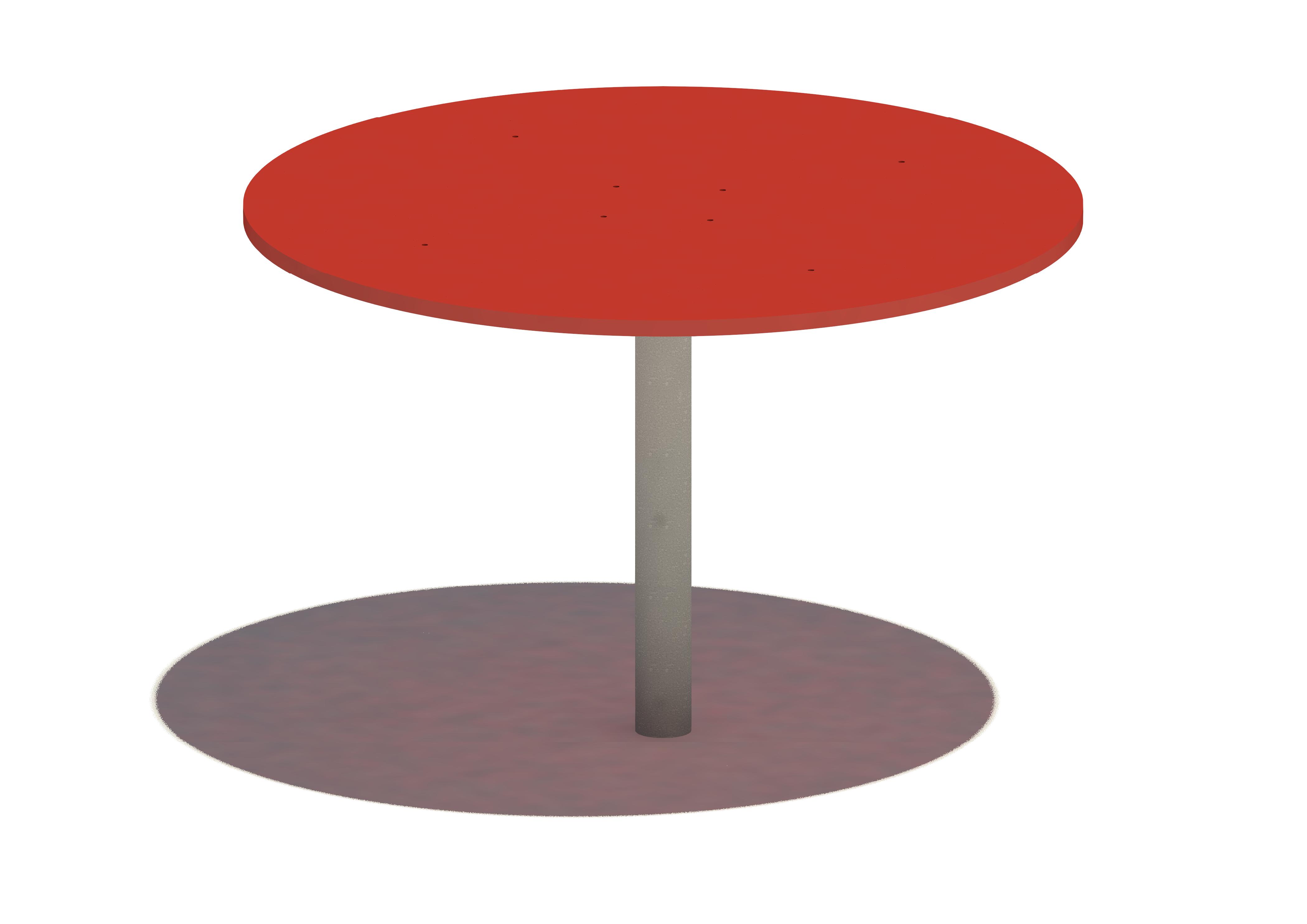 großer Sandspieltisch Rund 087, Ø 90 cm, Maier Spielplatzgeräte