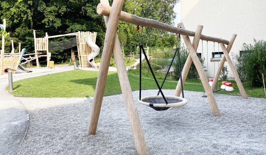 Nestschaukel Kombination - nature