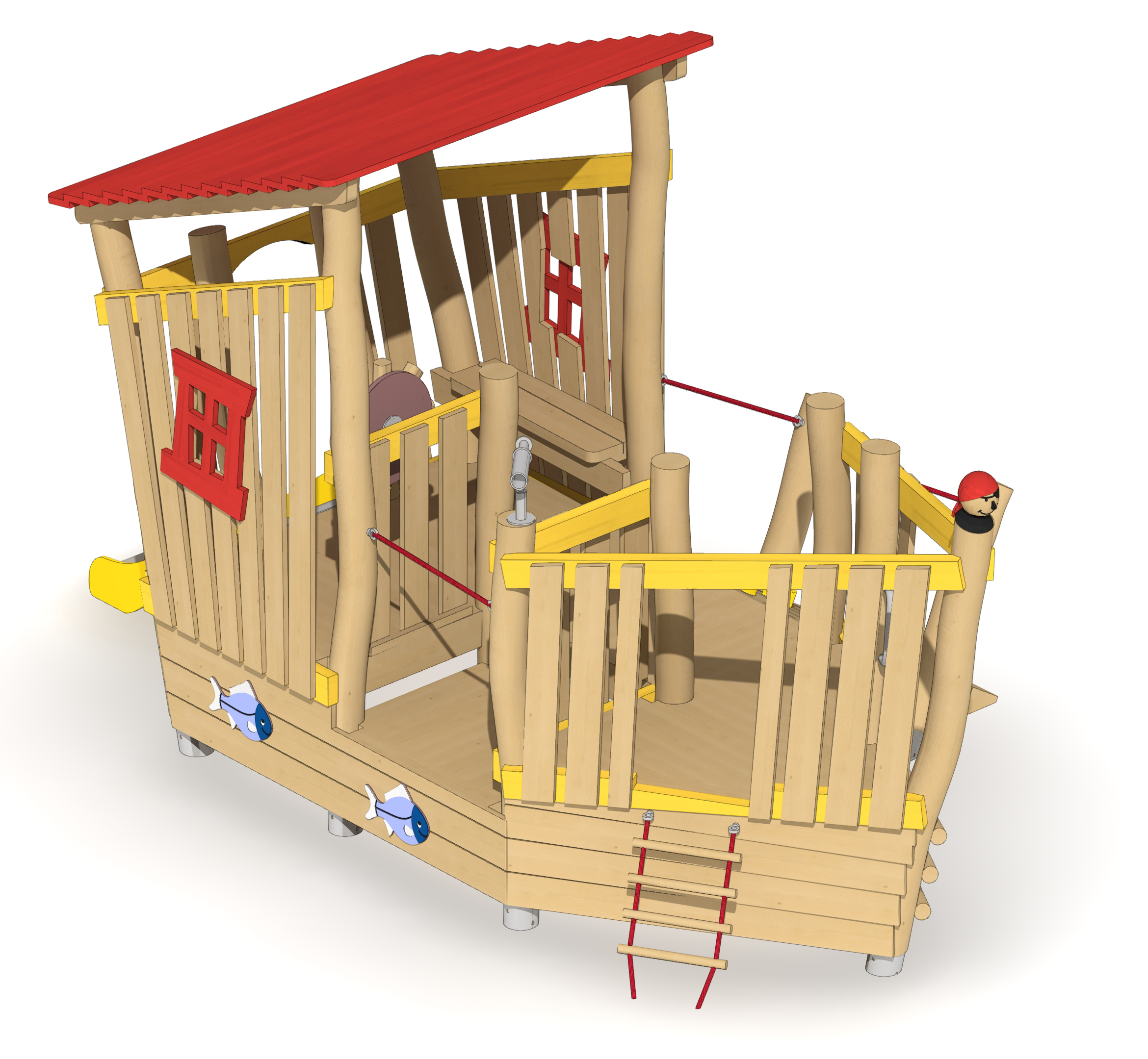 Mini-Spielschiff Laurenz Ansicht 5