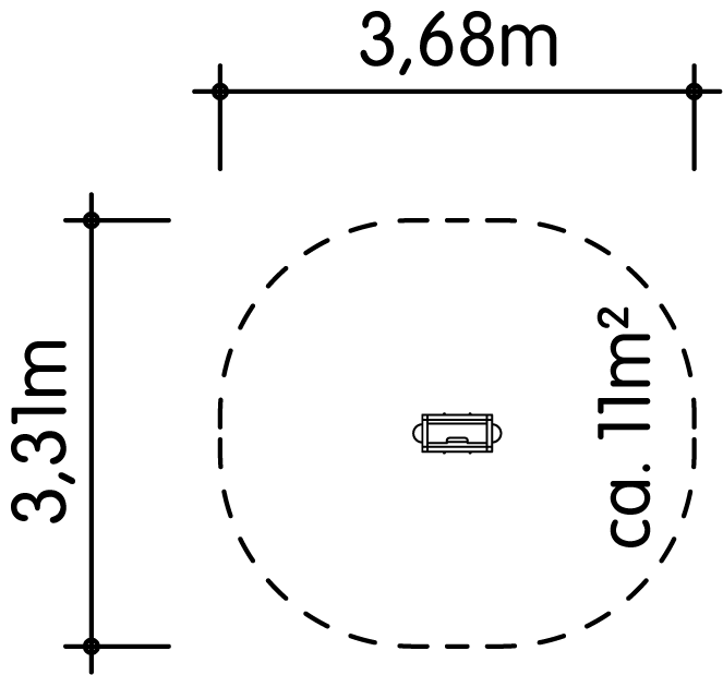 Wasserrad mit Sammelkasten Ansicht 4