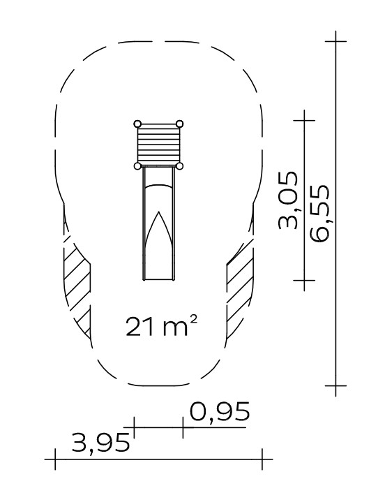 Hangrutsche (0,80) Ansicht 3