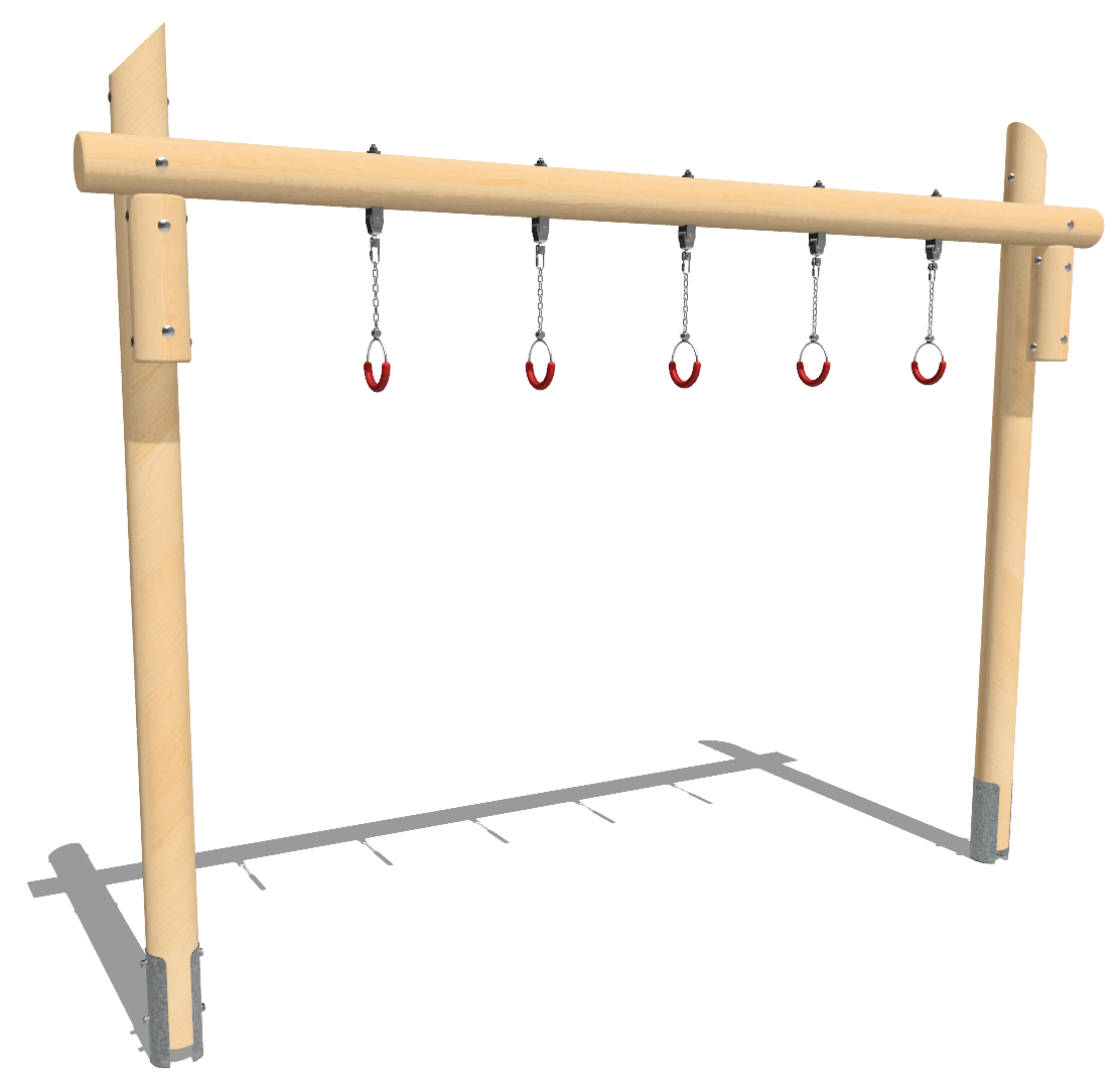 Hangelringe aus Edelkastanie, Fuchs Thun