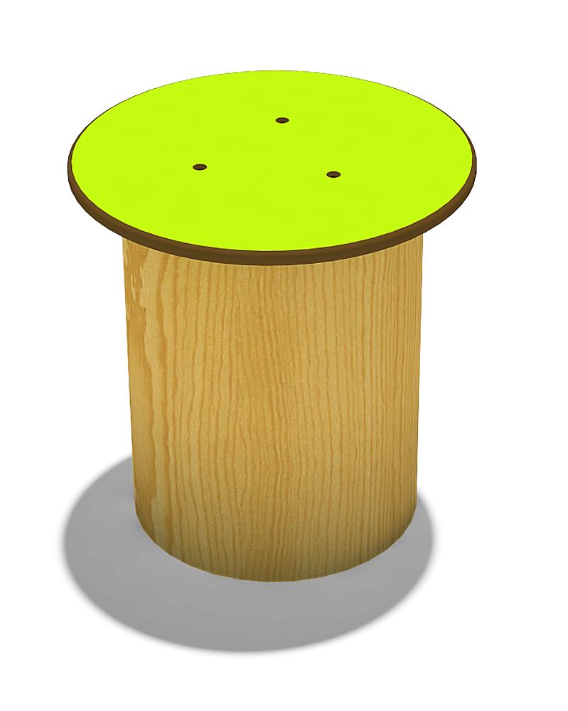 Sitzhocker Ansicht 1