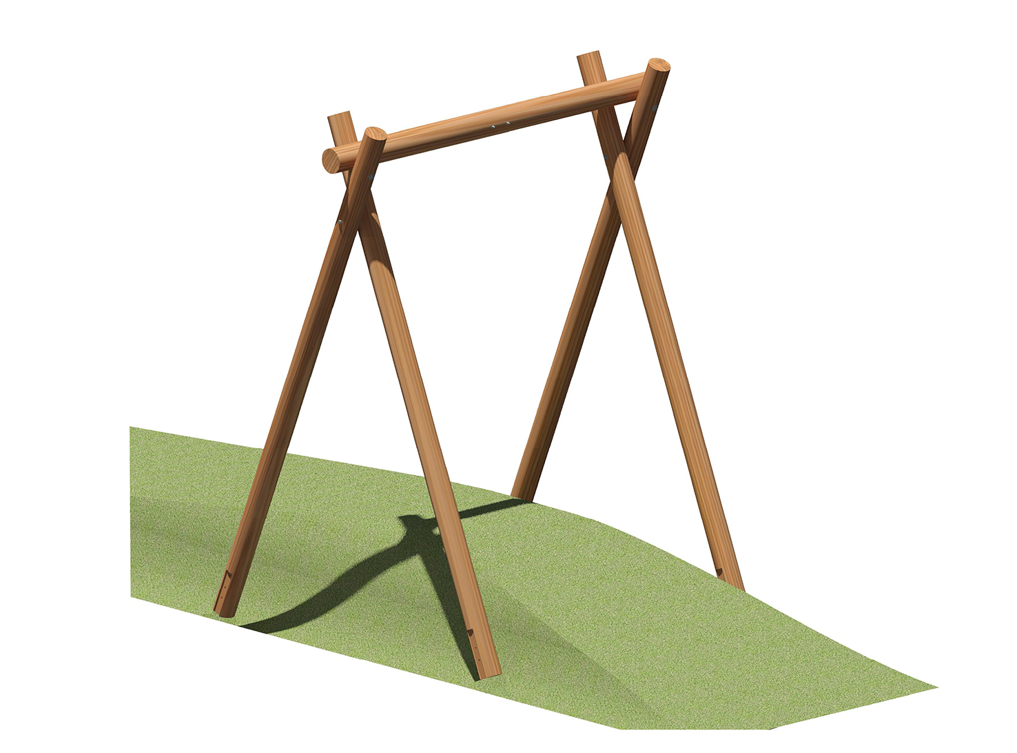 Ersatz-Holzbau - für Zielbock Seilbahn 590, Maier Spielplatzgeräte