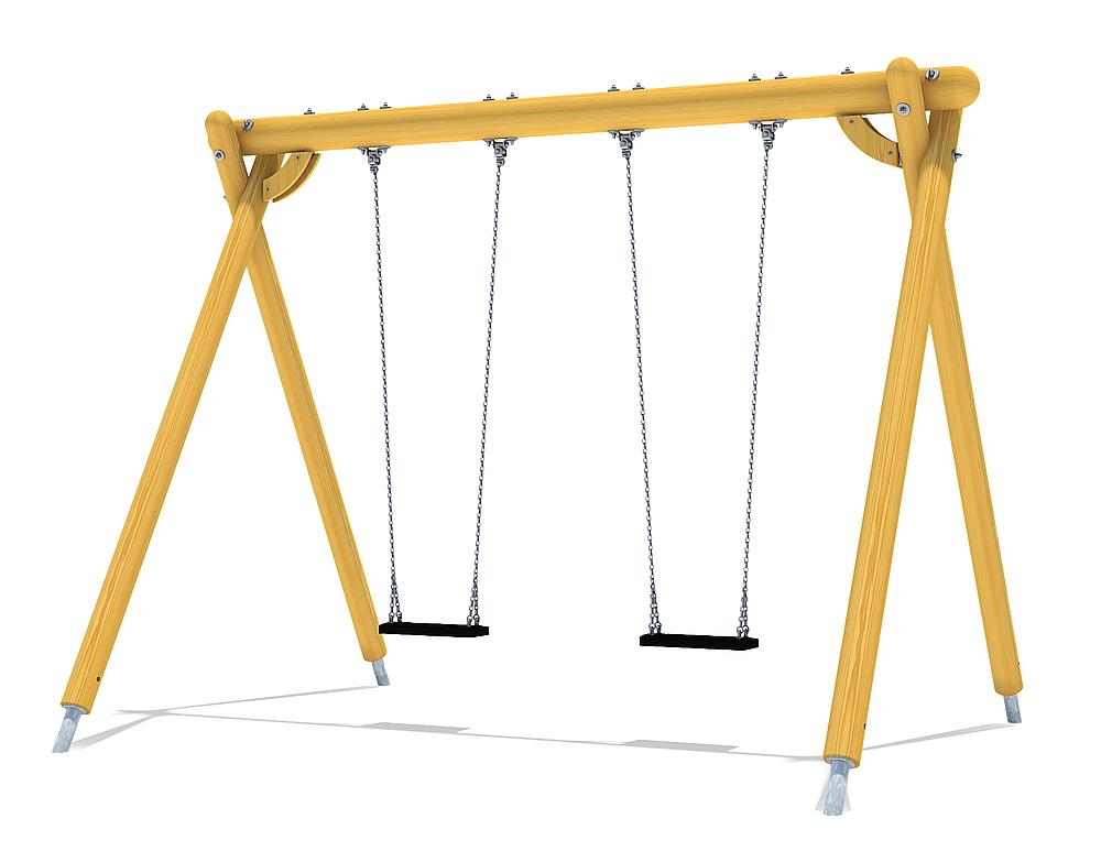 Doppelschaukel Falke Ansicht 4