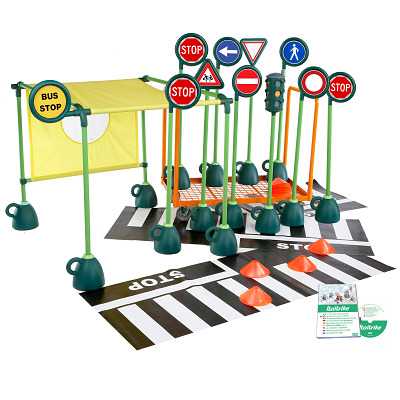 Italtrike Verkehrszeichen-Set „Village Kit“, Sport-Thieme