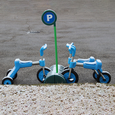 Italtrike Verkehrszeichen-Set „Parkplatz“