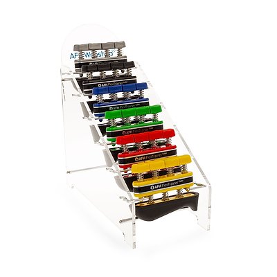 AFH Webshop Fingertrainer-Set „Color“ mit Aufbewahrungsdisplay, Sport-Thieme