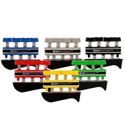 AFH Webshop Fingertrainer-Set „Color“ mit Aufbewahrungsdisplay Ansicht 3