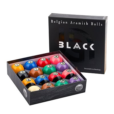 Aramith Billardkugeln „Tournament BLACK Pool Ball Set“ Ansicht 2