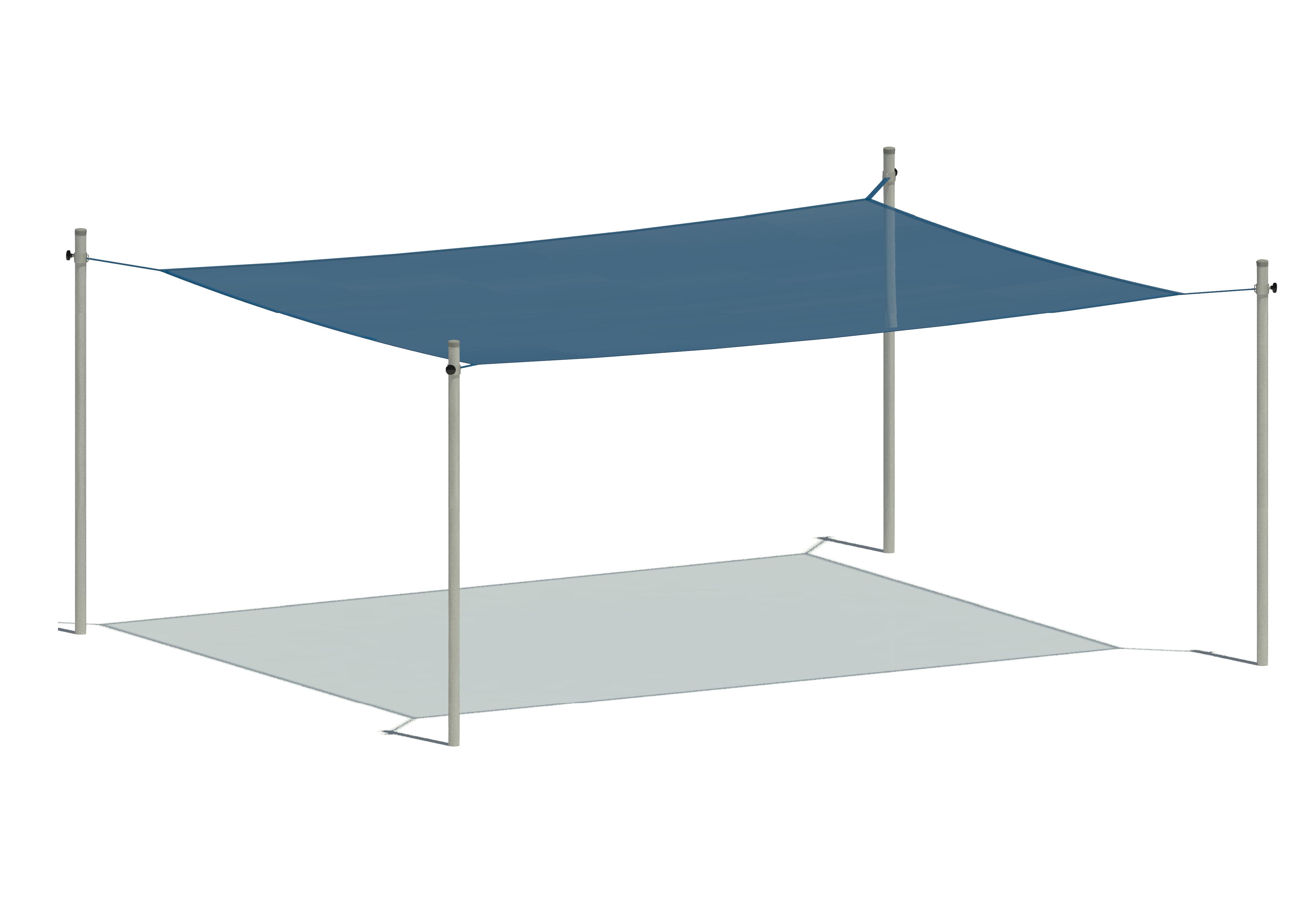 Sandkastenabdeckung/Sonnenschutz 071, 300 x 400 cm