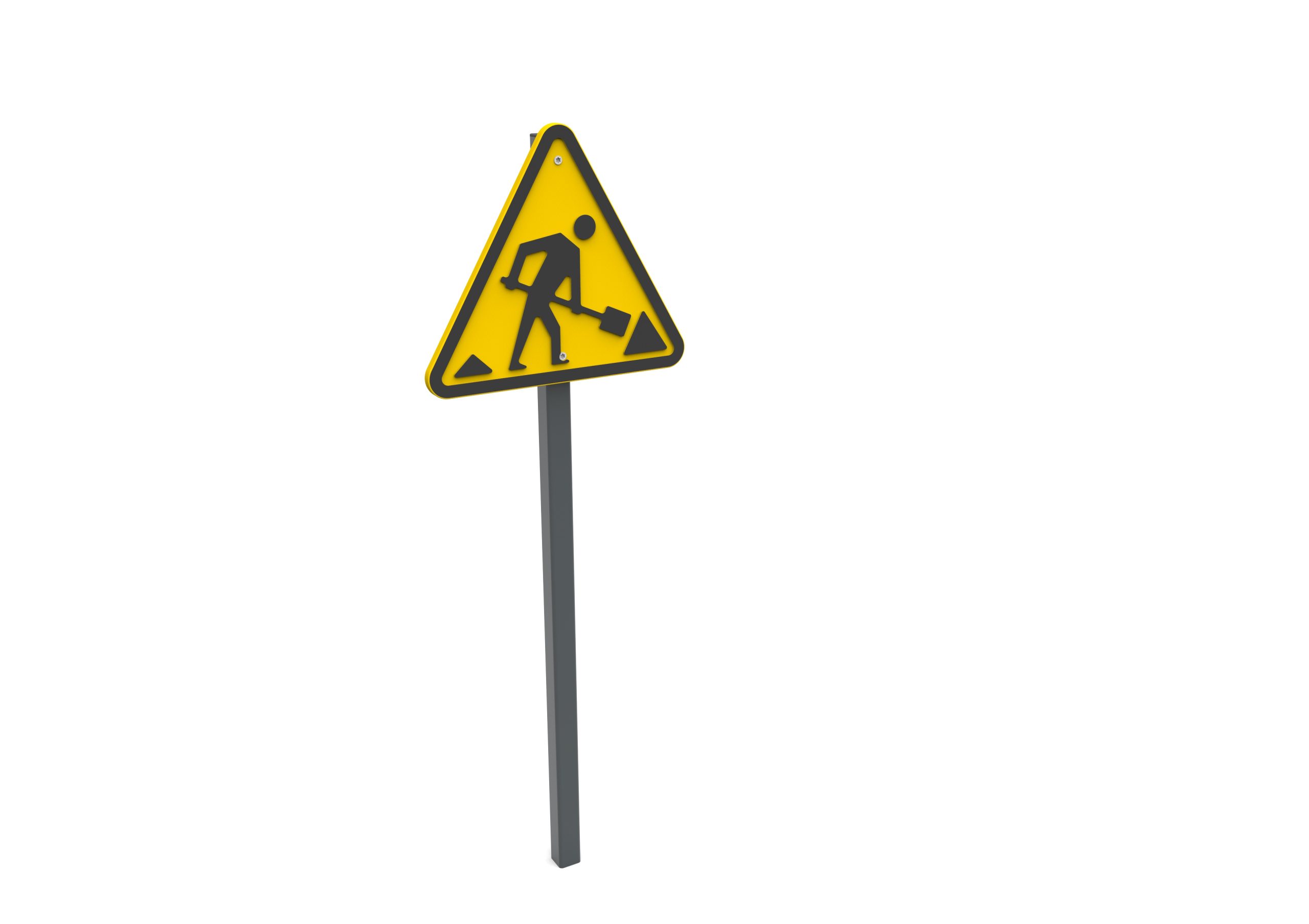 Verkehrsschild Baustelle