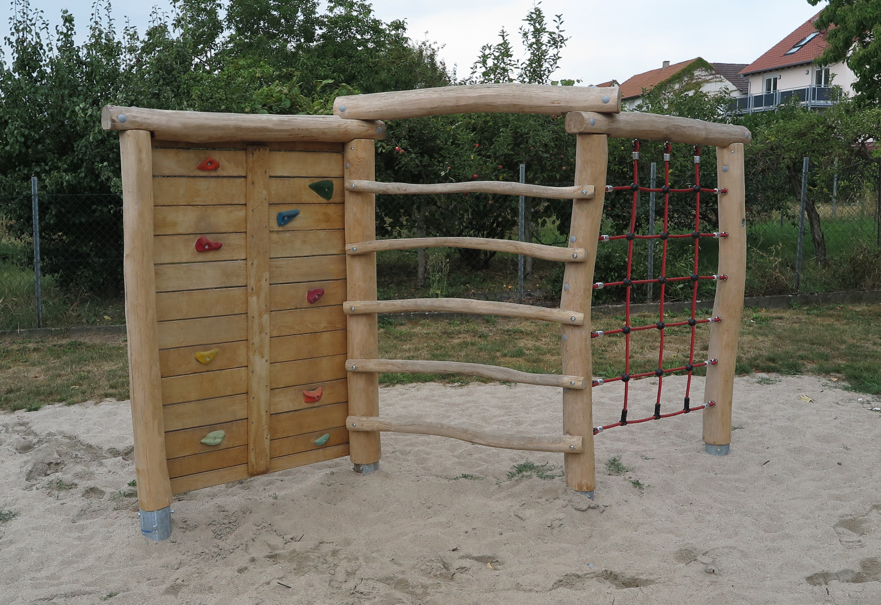 Zick-Zack-Kletterwand 3-teilig Ansicht 4