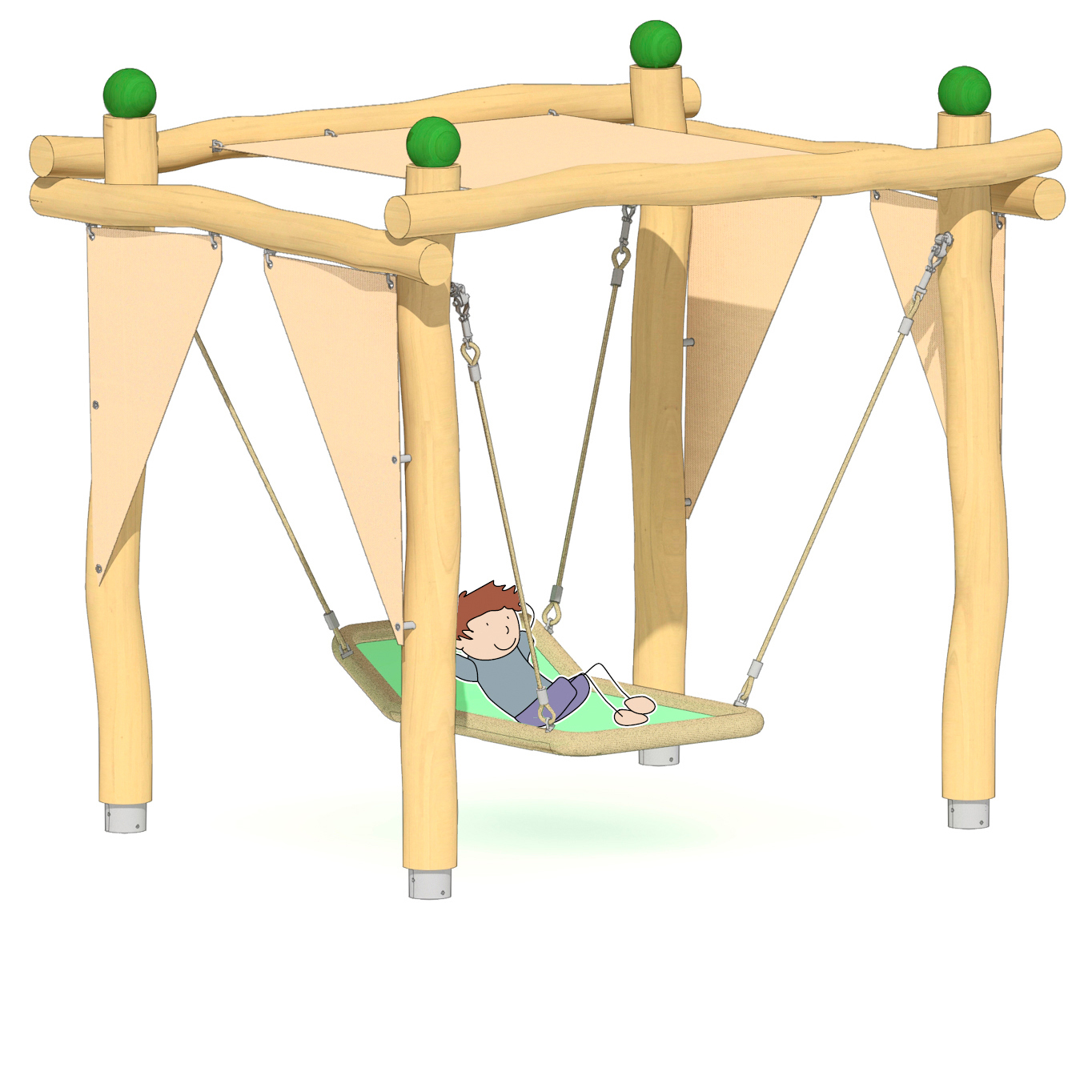 Himmelbett-Schaukel