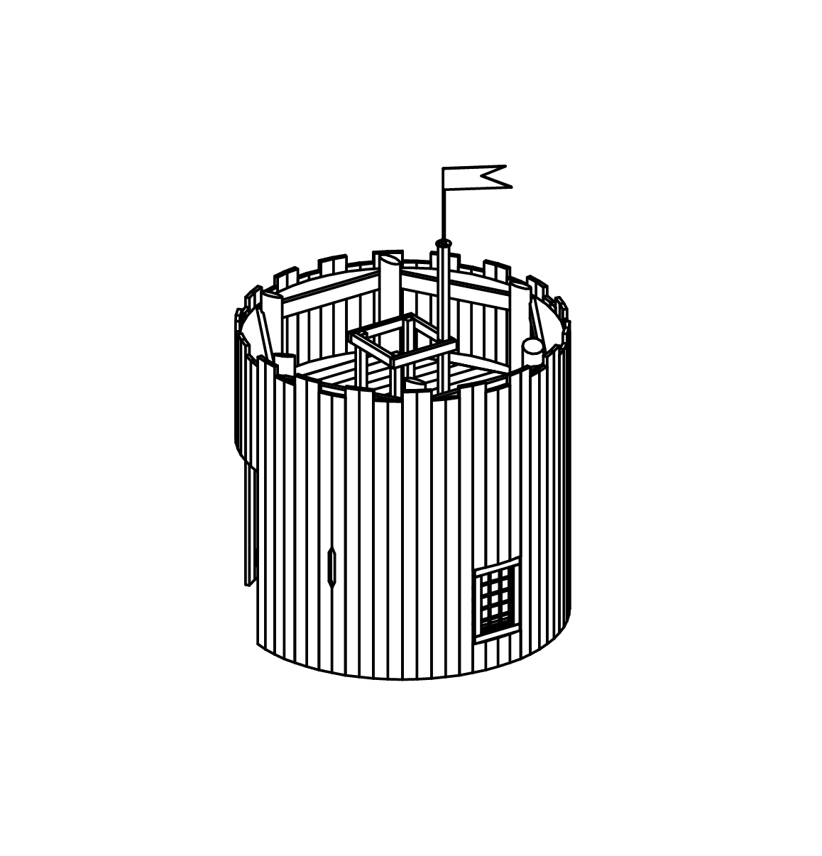 Burgturm, Richter Spielgeräte
