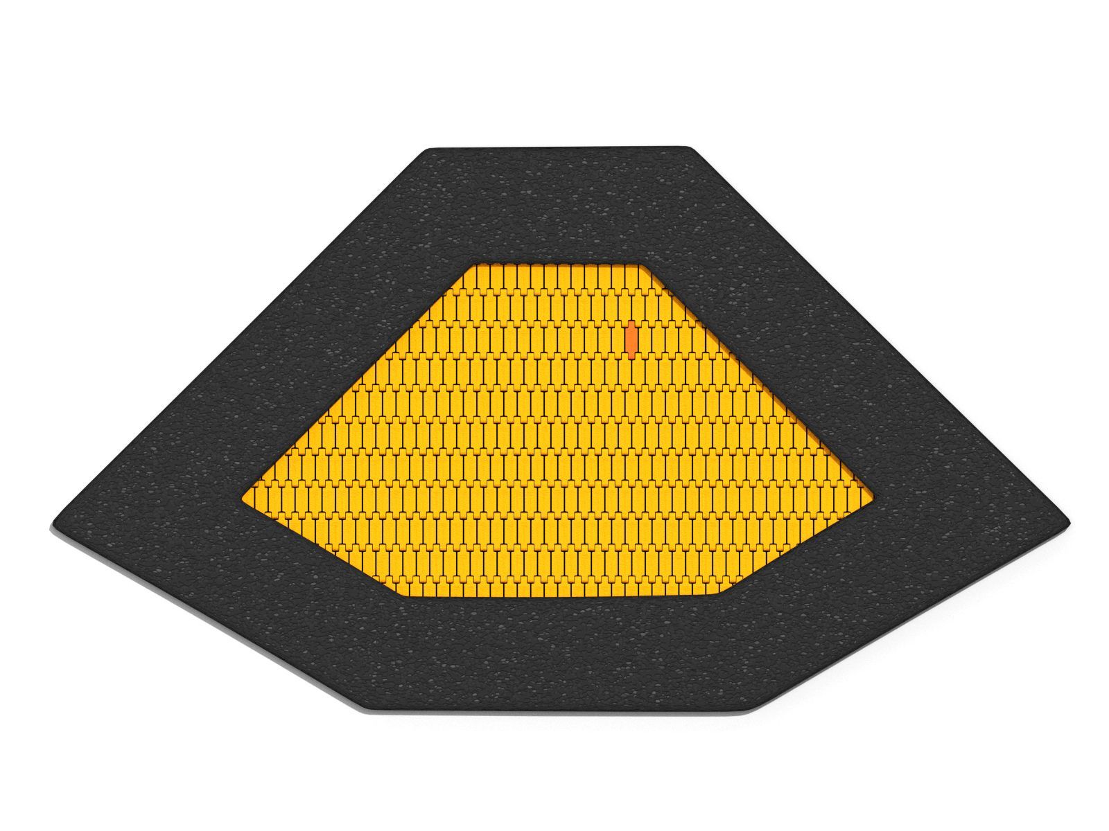 Trampolin Trapez 1,43 x 2,57 m Ansicht 4