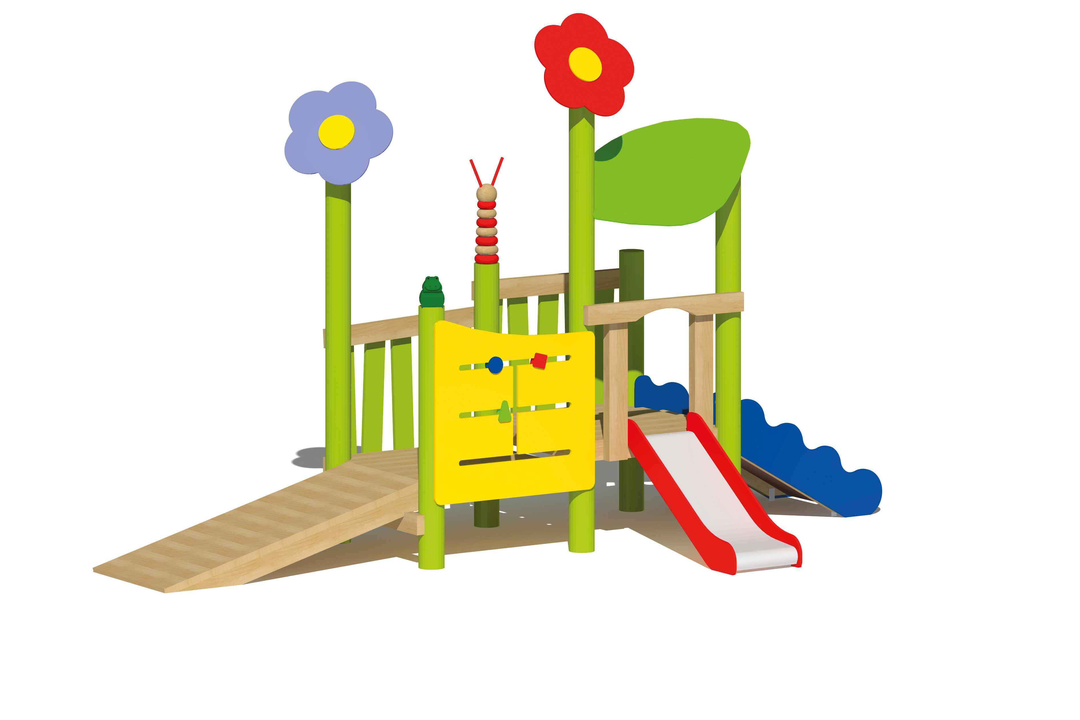 Minispielanlage Frühlingswiese Ansicht 2