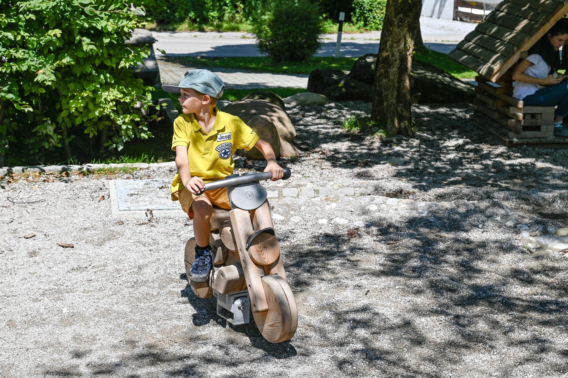Kleines Motorrad Ansicht 3